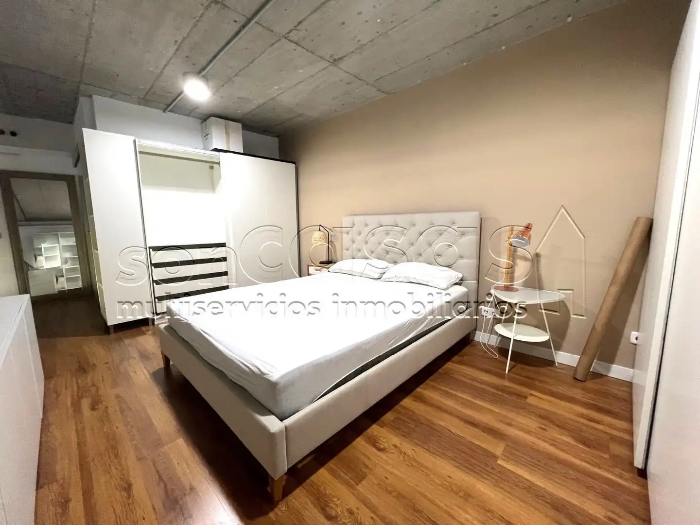 Schlafzimmer von Maisonette zur Miete in Alcobendas mit Klimaanlage, Heizung und Terrasse