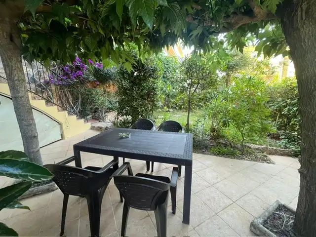 Terraza de Apartamento de alquiler en Castell d'Aro, Platja d'Aro i s'Agaró con Aire acondicionado, Jardín privado y Terraza