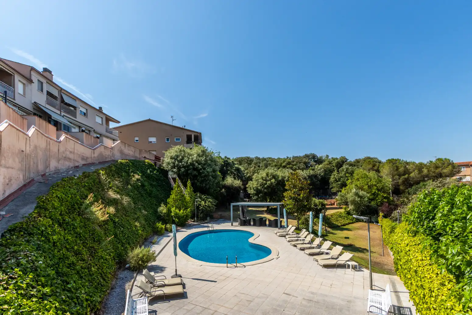 Piscina de Casa adosada en venda en Vacarisses amb Calefacció, Jardí privat i Terrassa