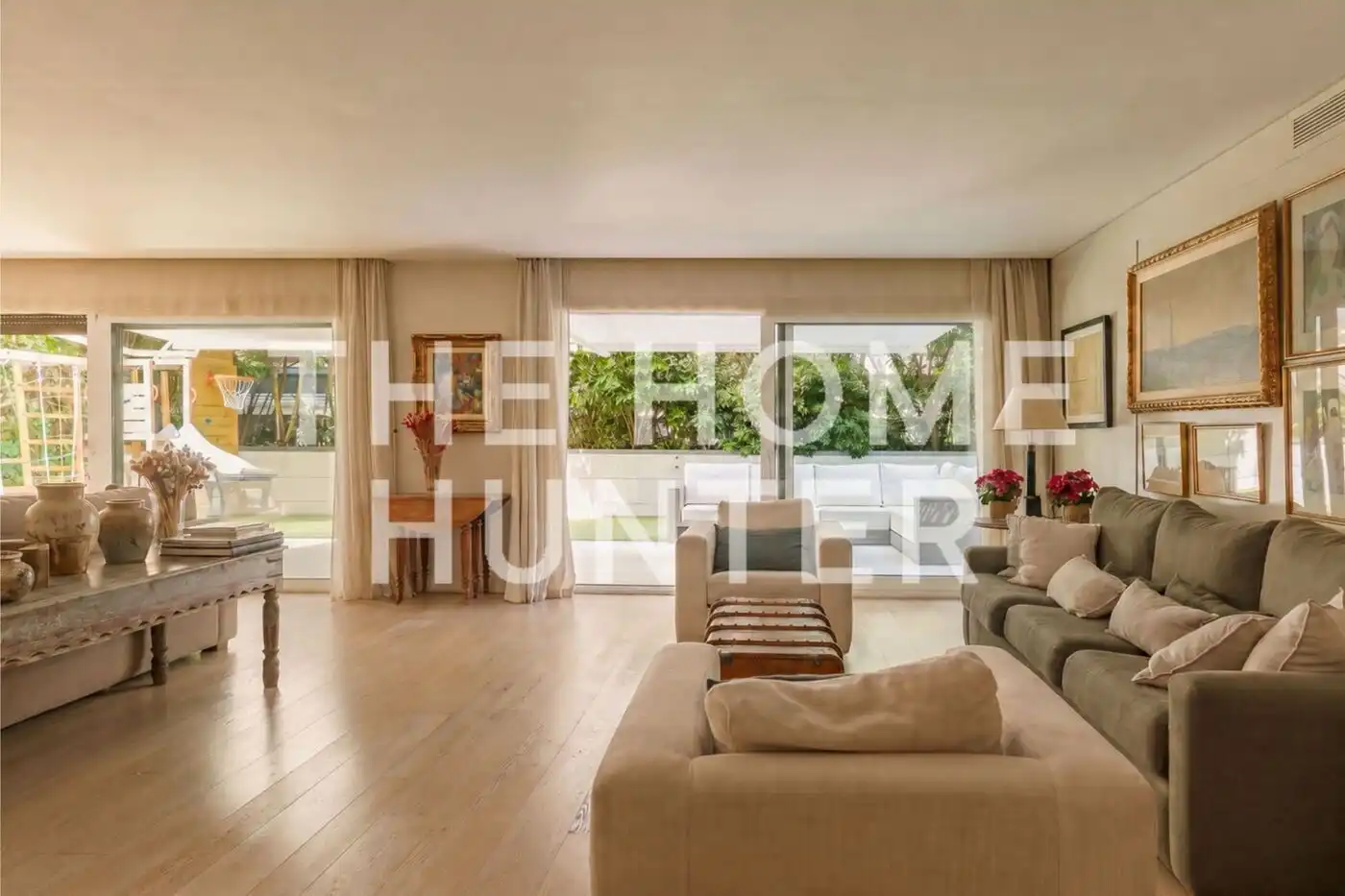 Living room of Flat for sale in Barcelona  with Air Conditioner, Heating and Private garden