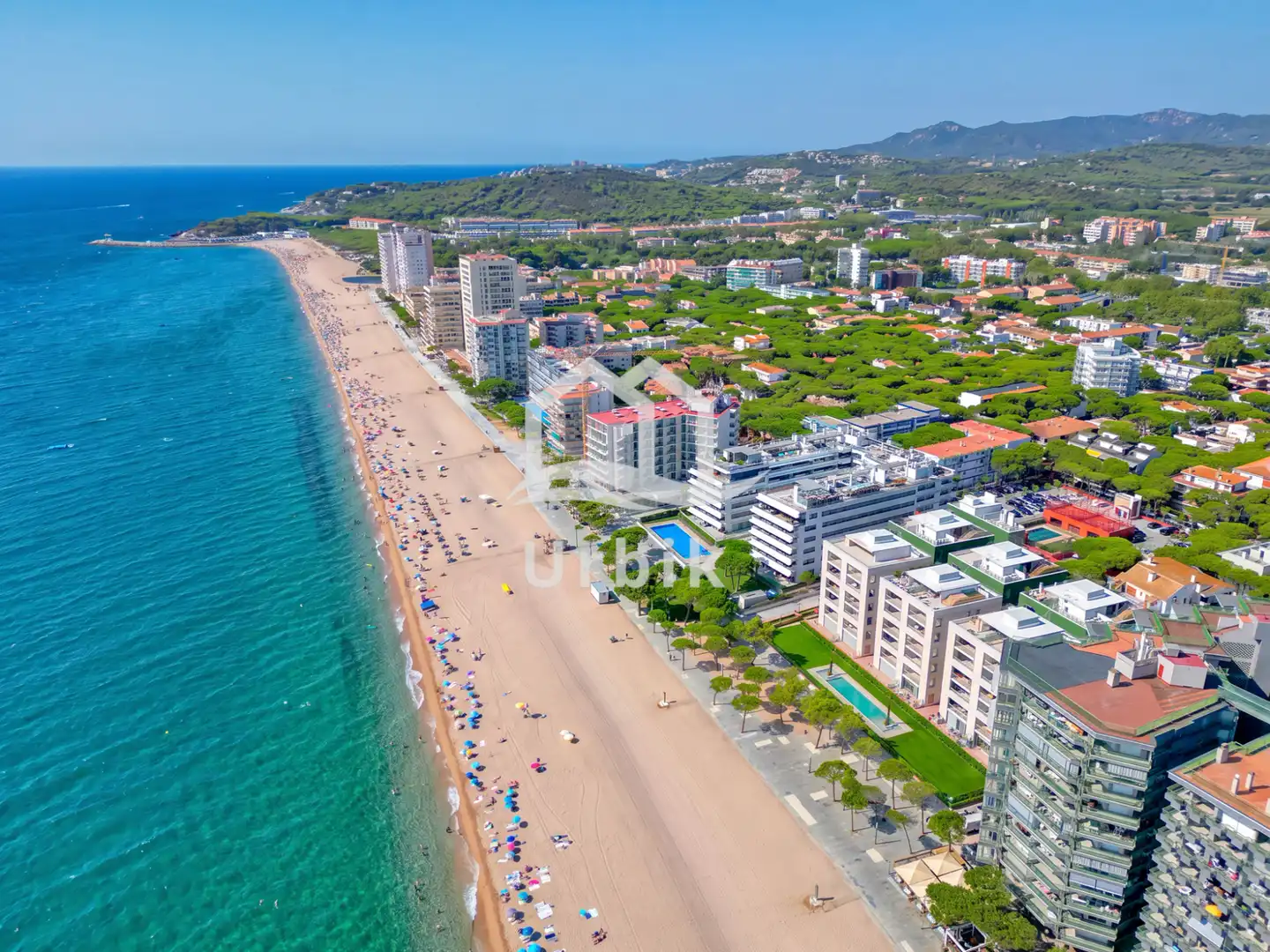 Vista exterior de Piso en venta en Castell d'Aro, Platja d'Aro i s'Agaró con Aire acondicionado, Jardín privado y Terraza