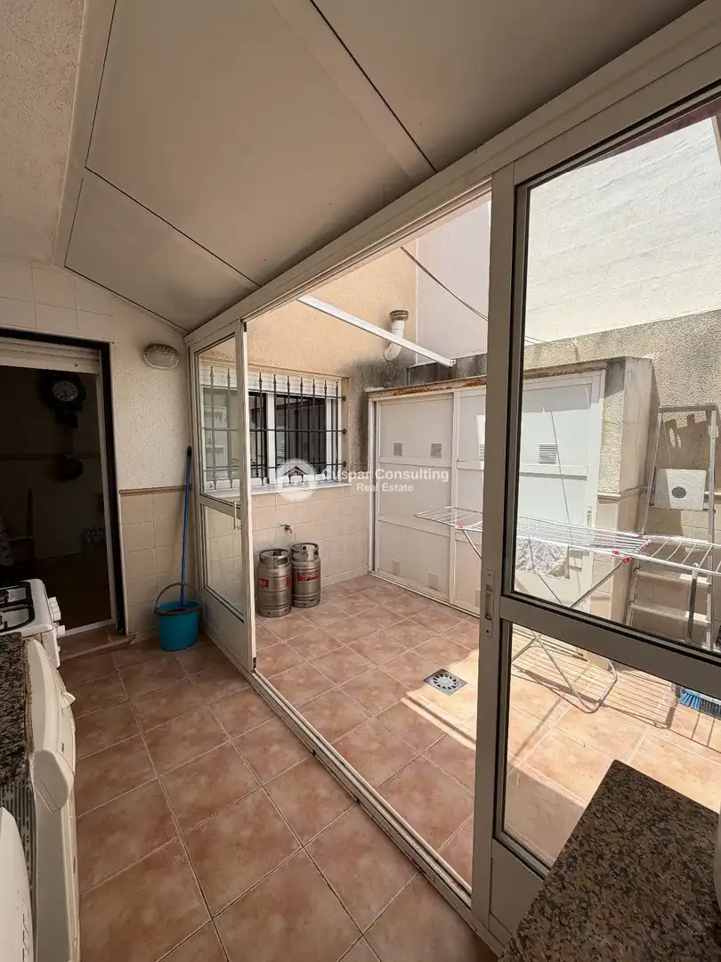 Terraza de Casa adosada en venta en San Pedro del Pinatar con Aire acondicionado, Calefacción y Terraza