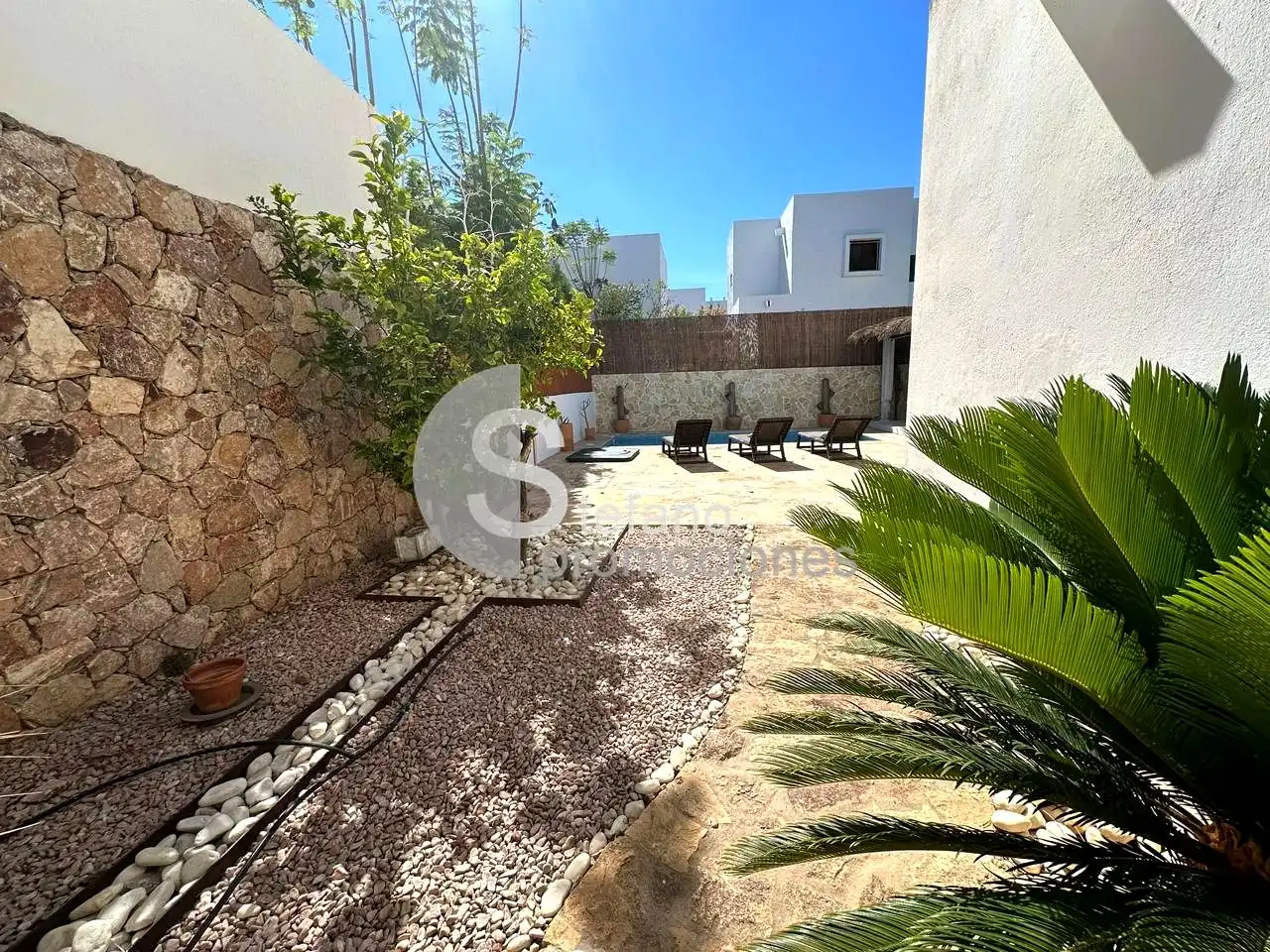 Exterior view of Detached homes for rent in Níjar  with Air Conditioner, Heating and Private garden