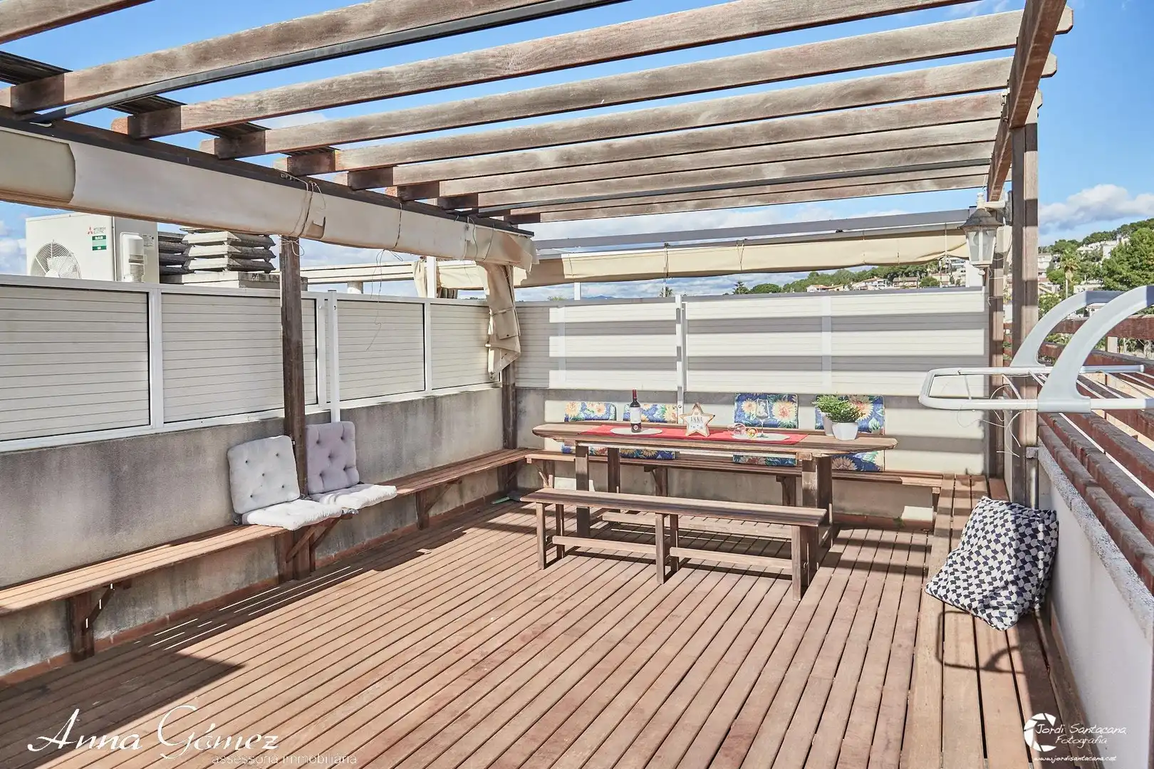 Terrasse von Dachboden zum Verkauf in Calafell mit Heizung, Terrasse und Gemeinschaftspool