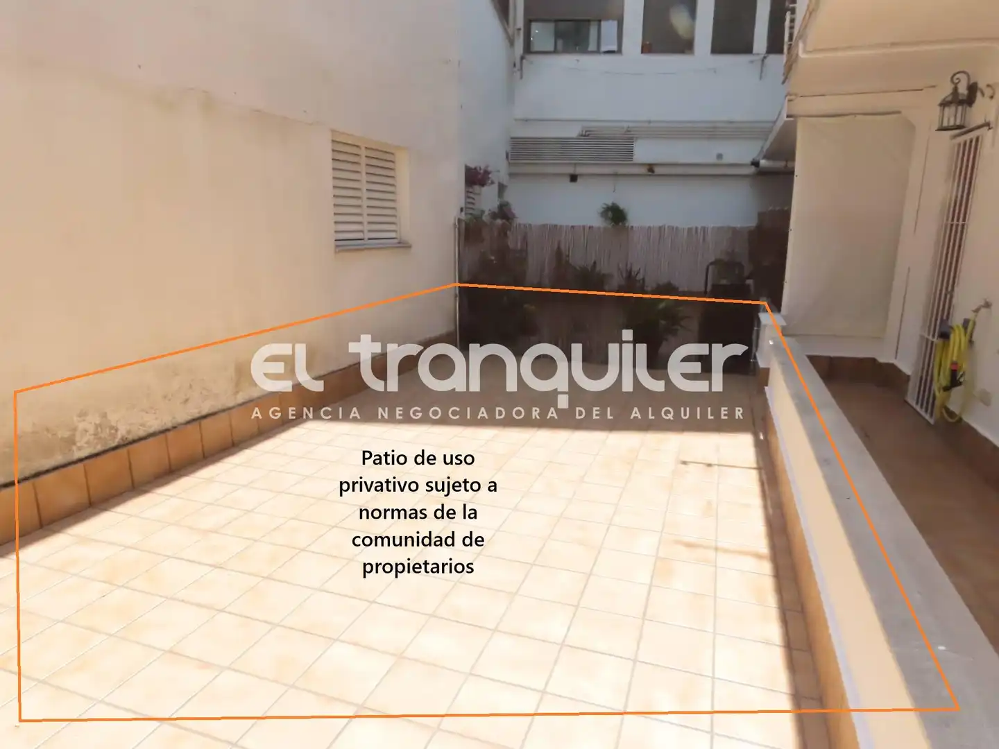 Appartamento con giardino in affitto a Calle Hospital, imagen 7