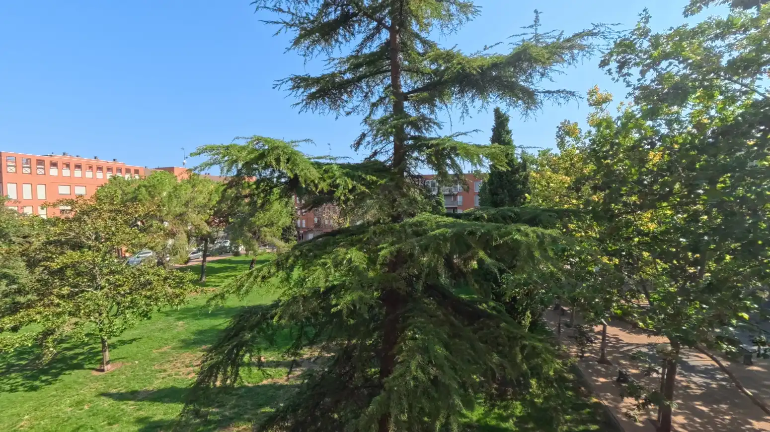 Garden of Flat for sale in  Logroño  with Heating, Parquet flooring and Storage room