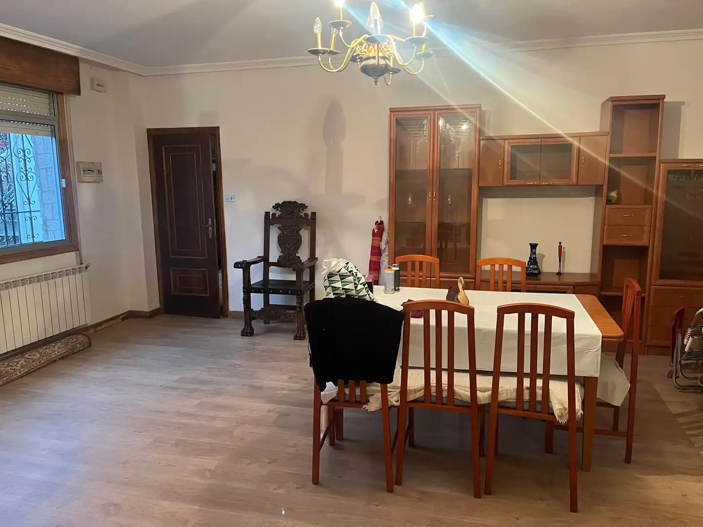 Comedor de Casa o chalet en venta en Crecente con Jardín privado, Terraza y Piscina