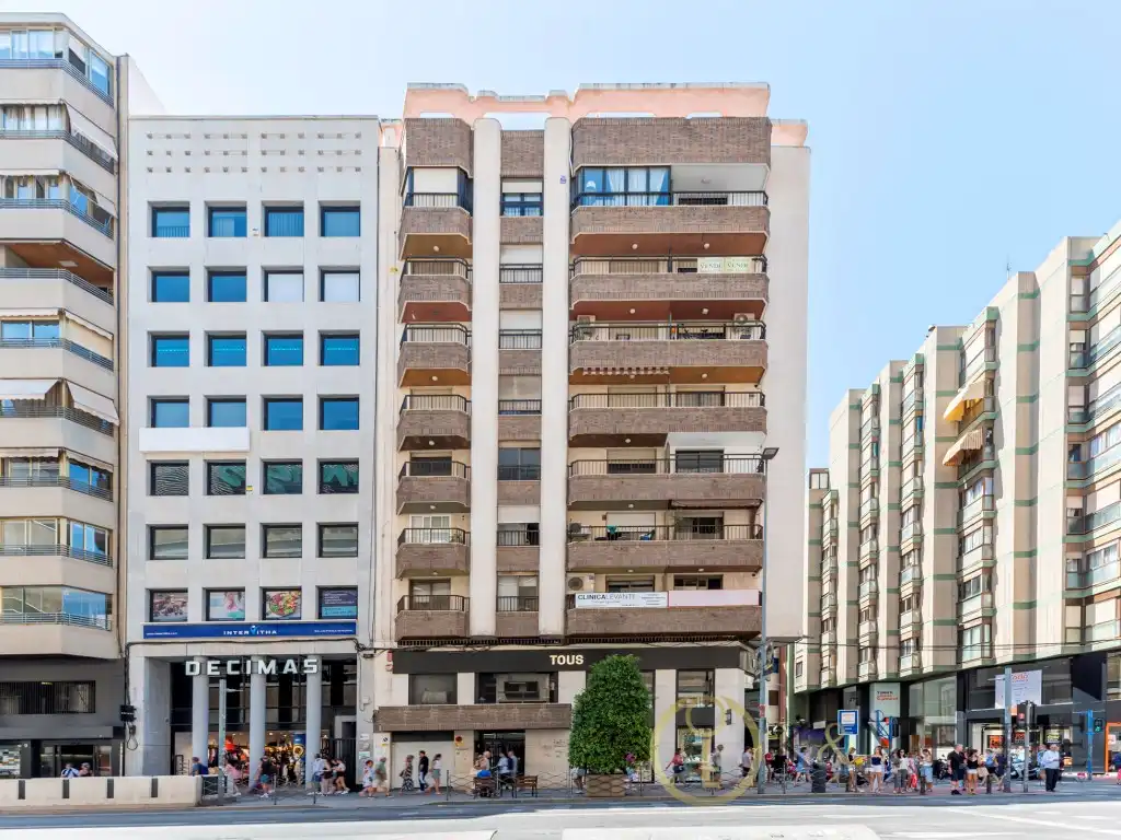 Exterior view of Flat for sale in Alicante / Alacant  with Air Conditioner