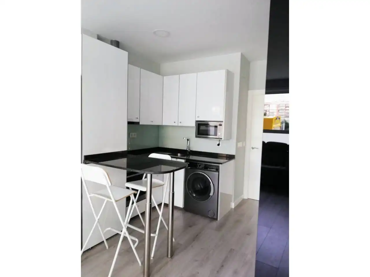 Cocina de Apartamento de alquiler en Burgos con Calefacción, Terraza y Amueblado