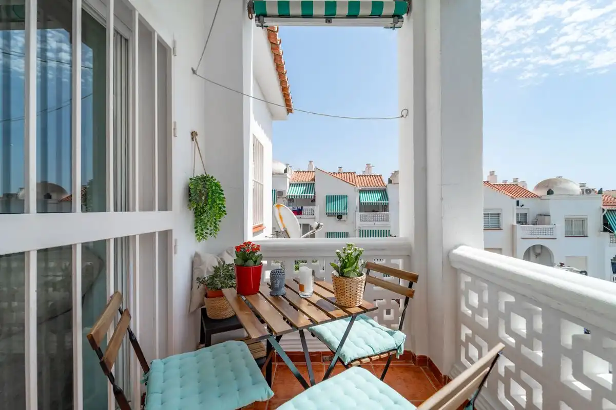 Terraza de Planta baja en venta en Rincón de la Victoria con Calefacción, Jardín privado y Terraza