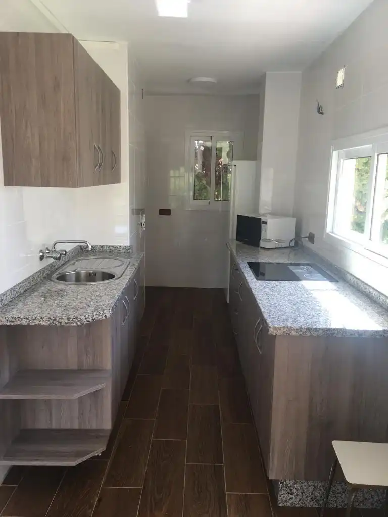 Kitchen of Flat for rent in Benalmádena  with Terrace, Washing machine and Microwave