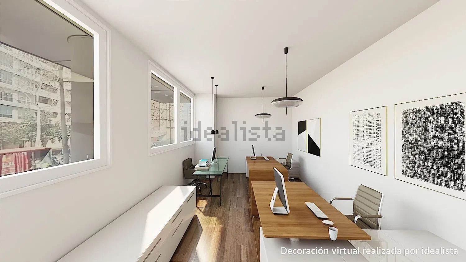 Bedroom of Office for sale in  Barcelona Capital  with Air Conditioner and Heating