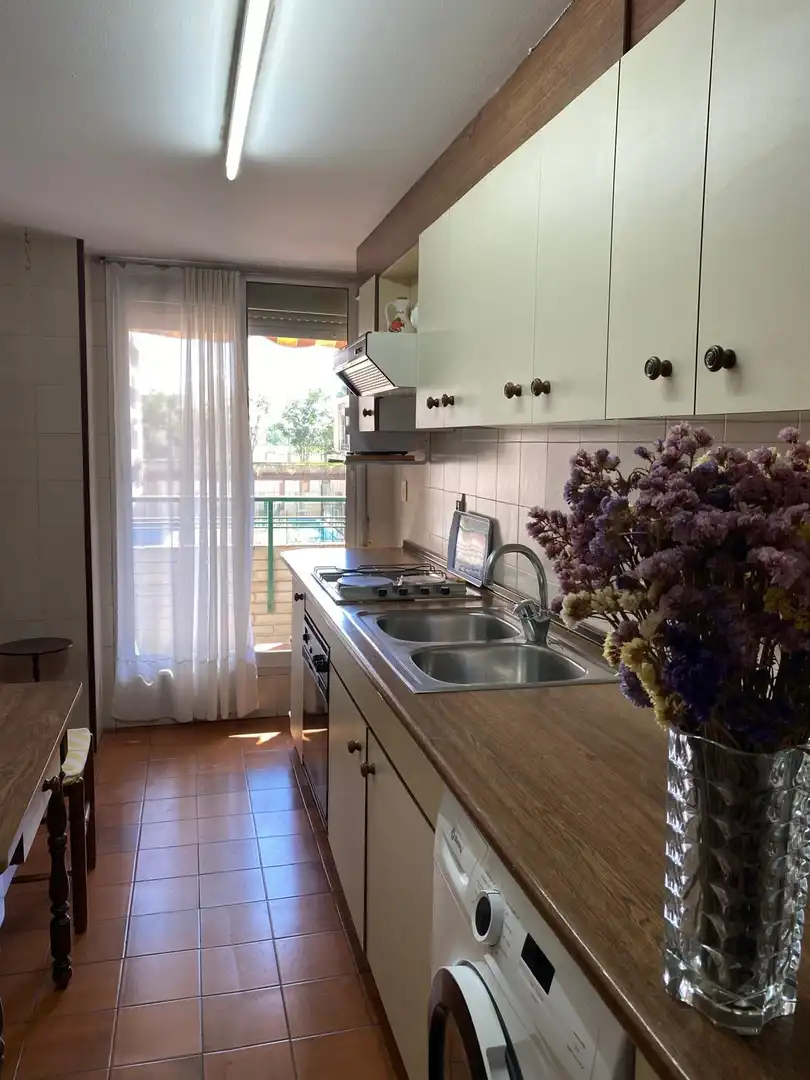Küche von Wohnung zum Verkauf in Tudela mit Heizung, Terrasse und Möbliert