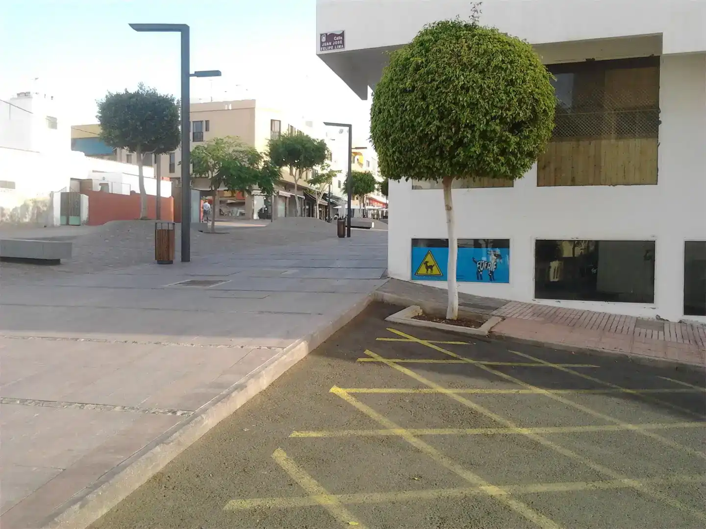 Parkplatz von Geschaftsraum zur Miete in Zona Centro
