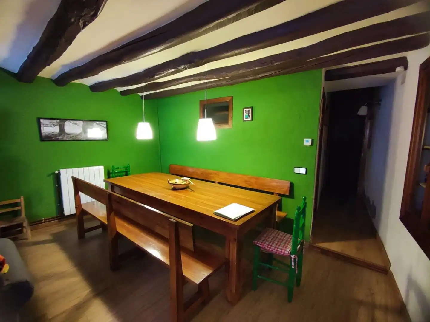 Comedor de Finca rústica en venta en Lascuarre con Amueblado