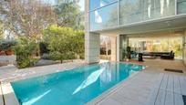 Swimming pool of House or chalet for sale in  Barcelona Capital  with Terrace, TV and Alarm