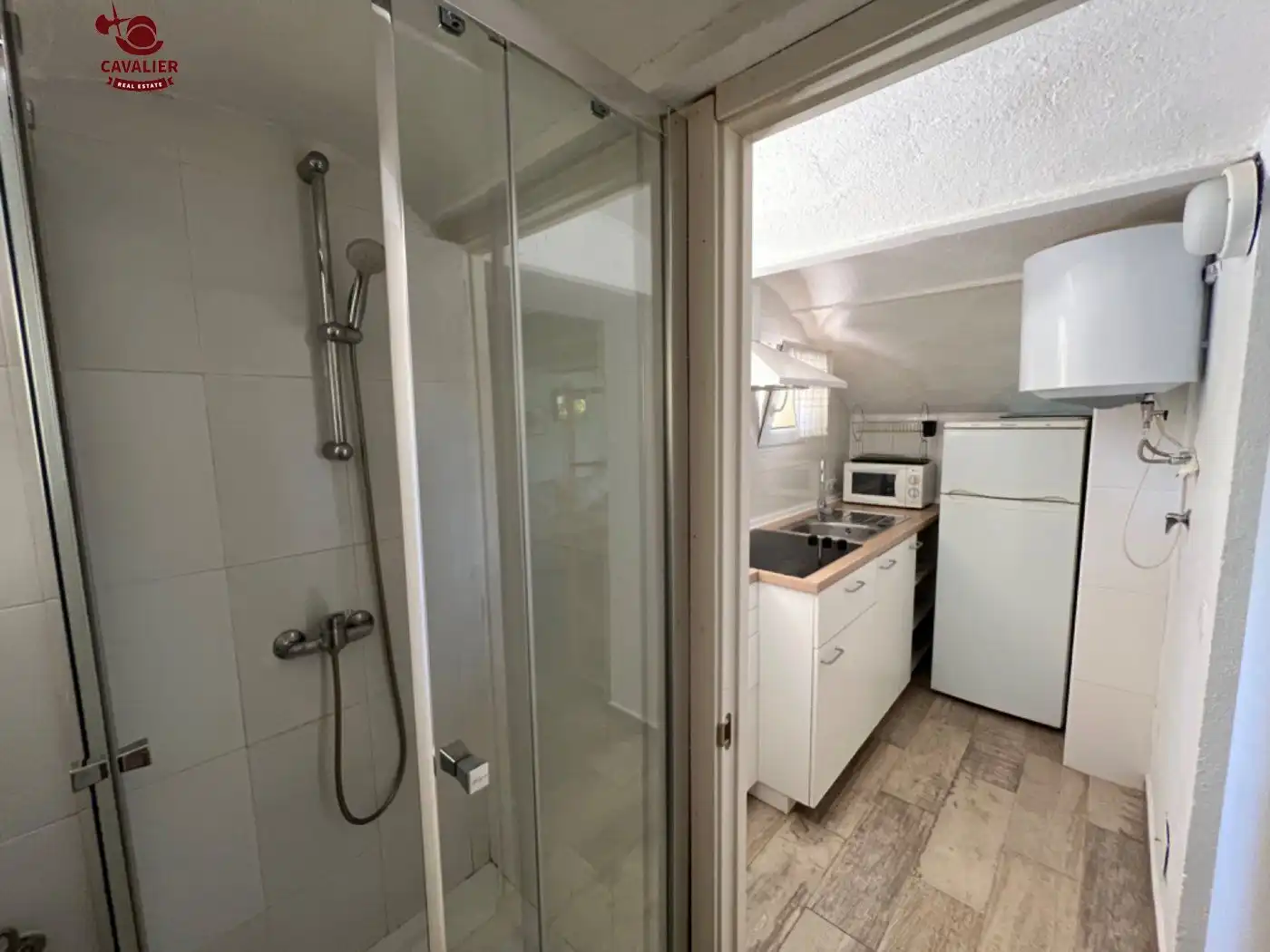 Bany de Apartament de lloguer en Los Molinos amb Calefacció, Jardí privat i Terrassa