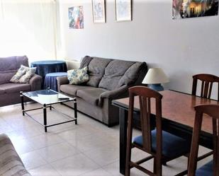 Living room of Flat to rent in Cáceres Capital  with Heating, Terrace and Furnished