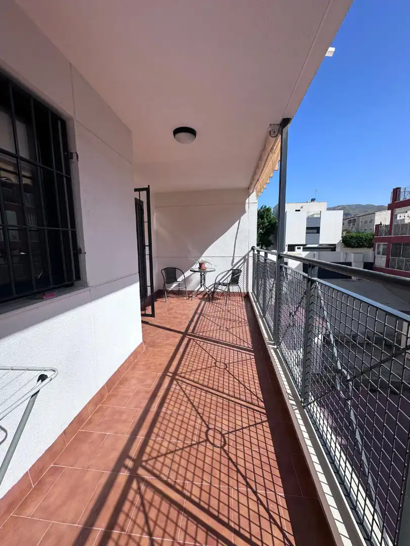 Terrassa de Pis de lloguer en Roquetas de Mar amb Aire condicionat, Terrassa i Moblat