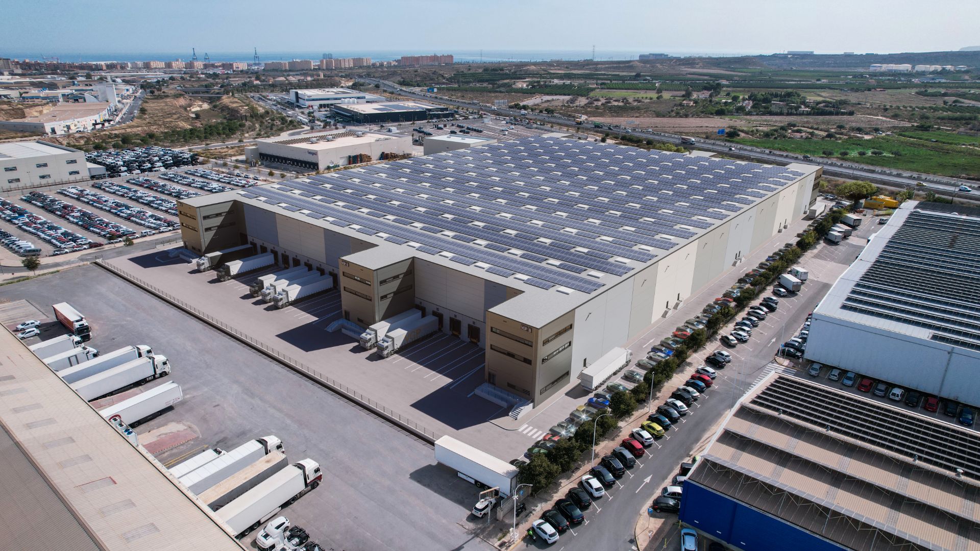Exterior view of Industrial buildings to rent in Alicante / Alacant
