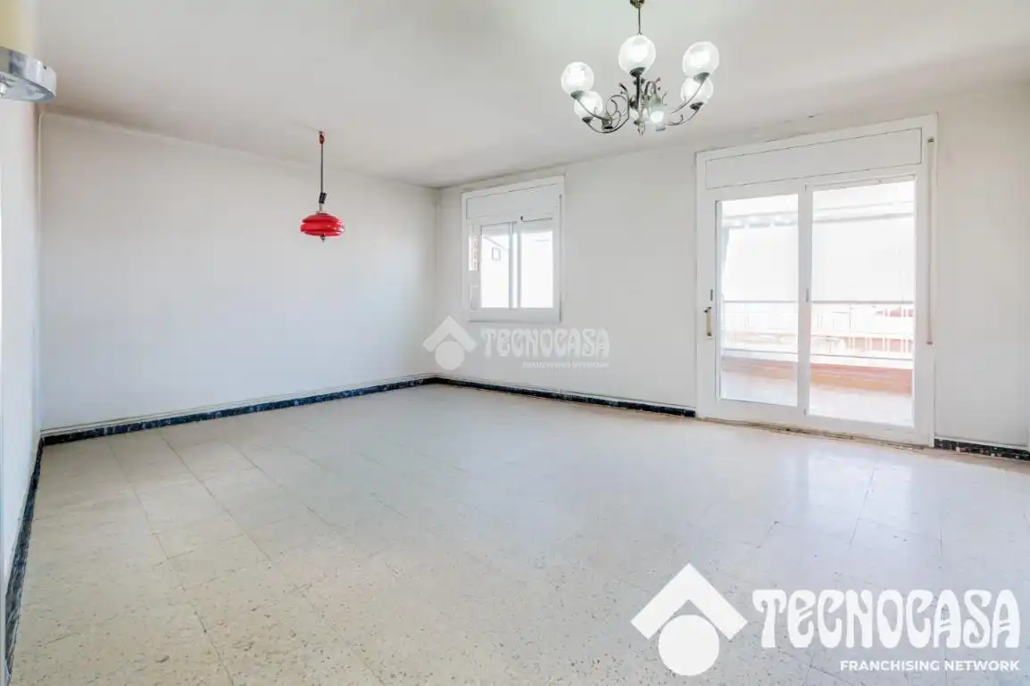 Living room of Flat for sale in Barcelona  with Heating and Terrace