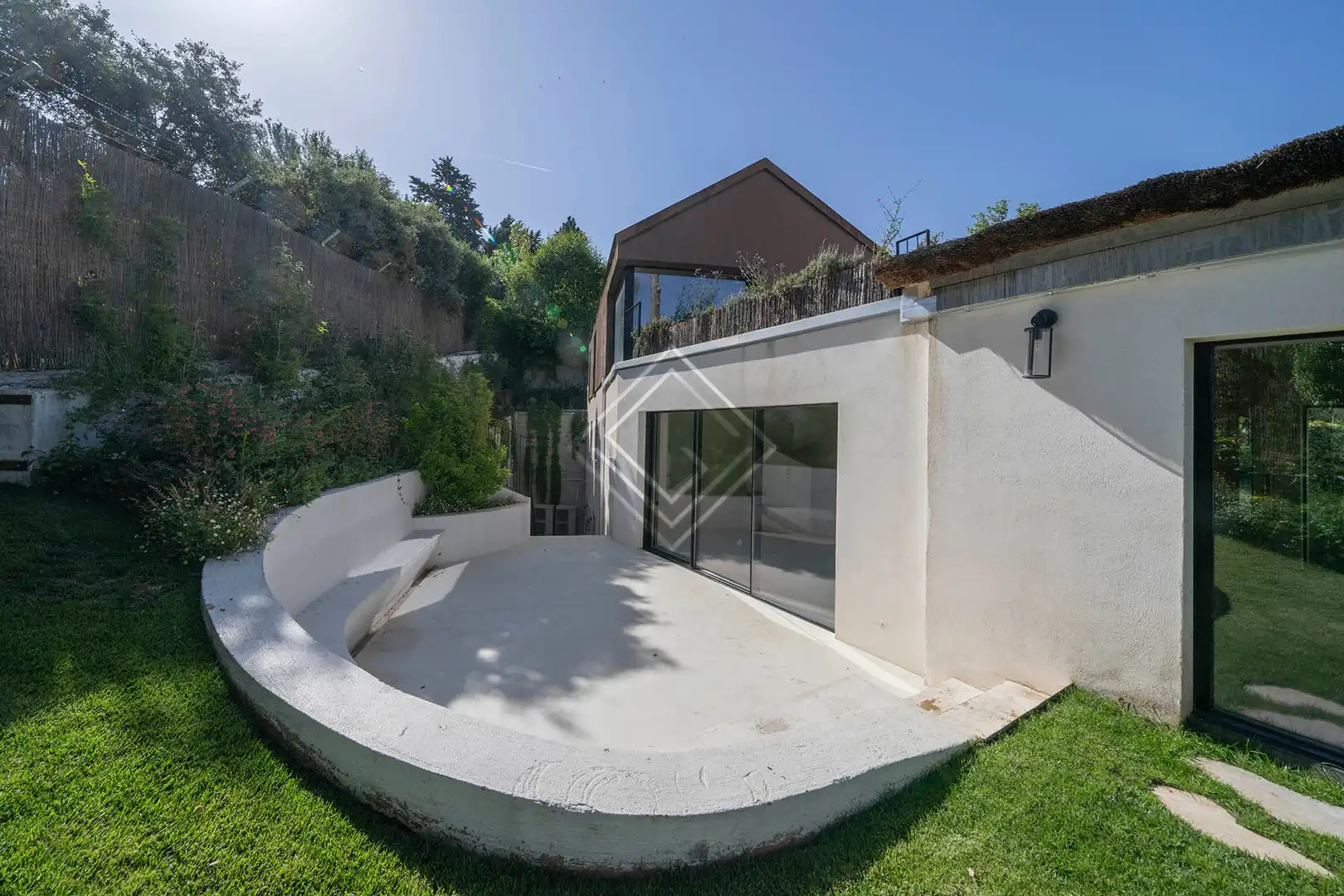 Terrassa de Casa o xalet de lloguer en Madrid amb Aire condicionat, Jardí privat i Terrassa