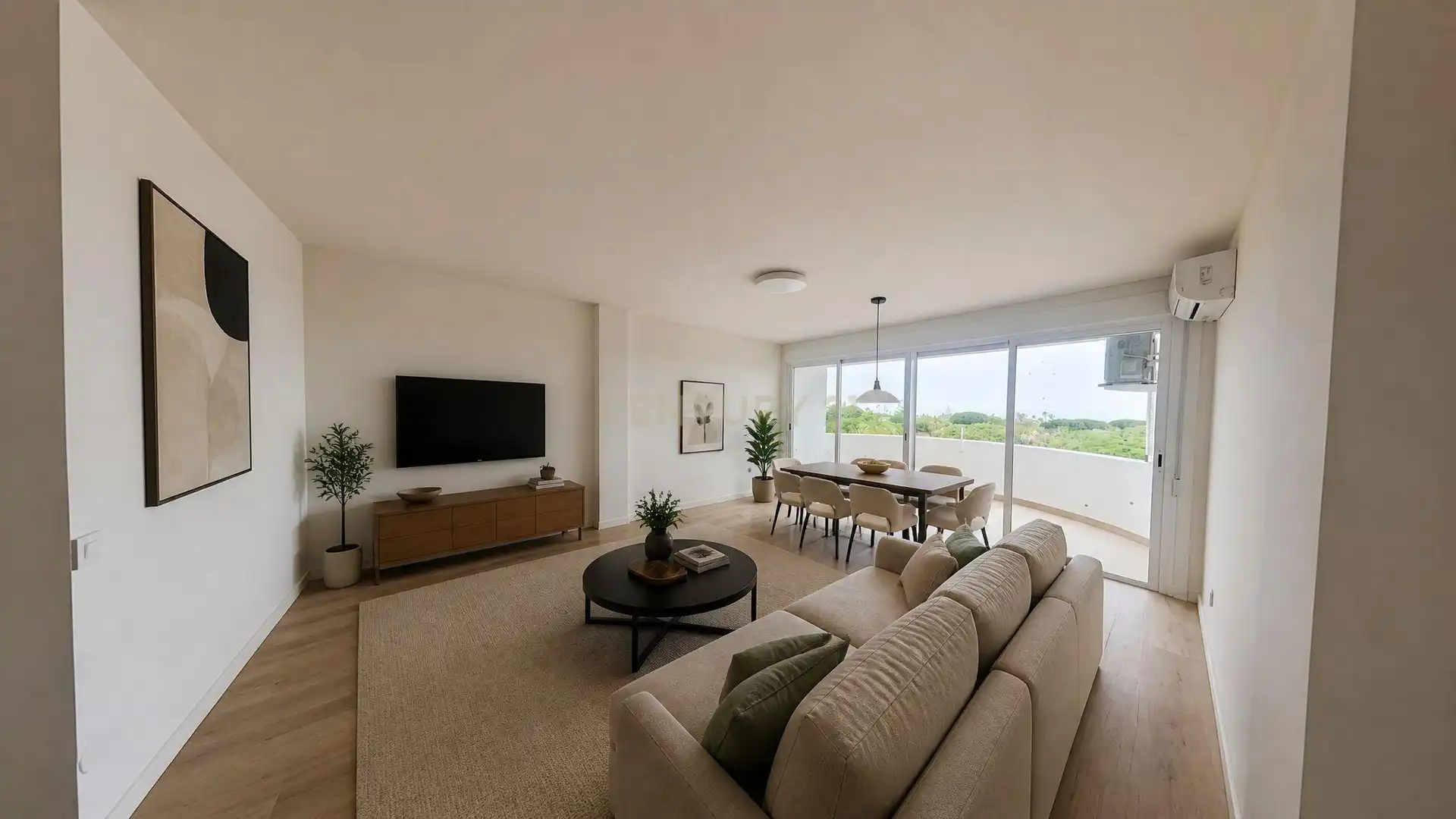 Sala d'estar de Estudi en venda en Marbella amb Aire condicionat, Balcó i Piscina comunitària