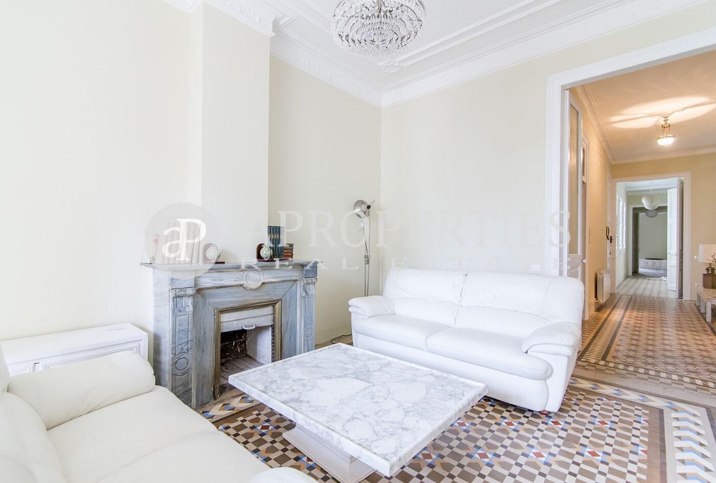 Sala d'estar de Pis de lloguer en  Palma de Mallorca amb Aire condicionat i Calefacció