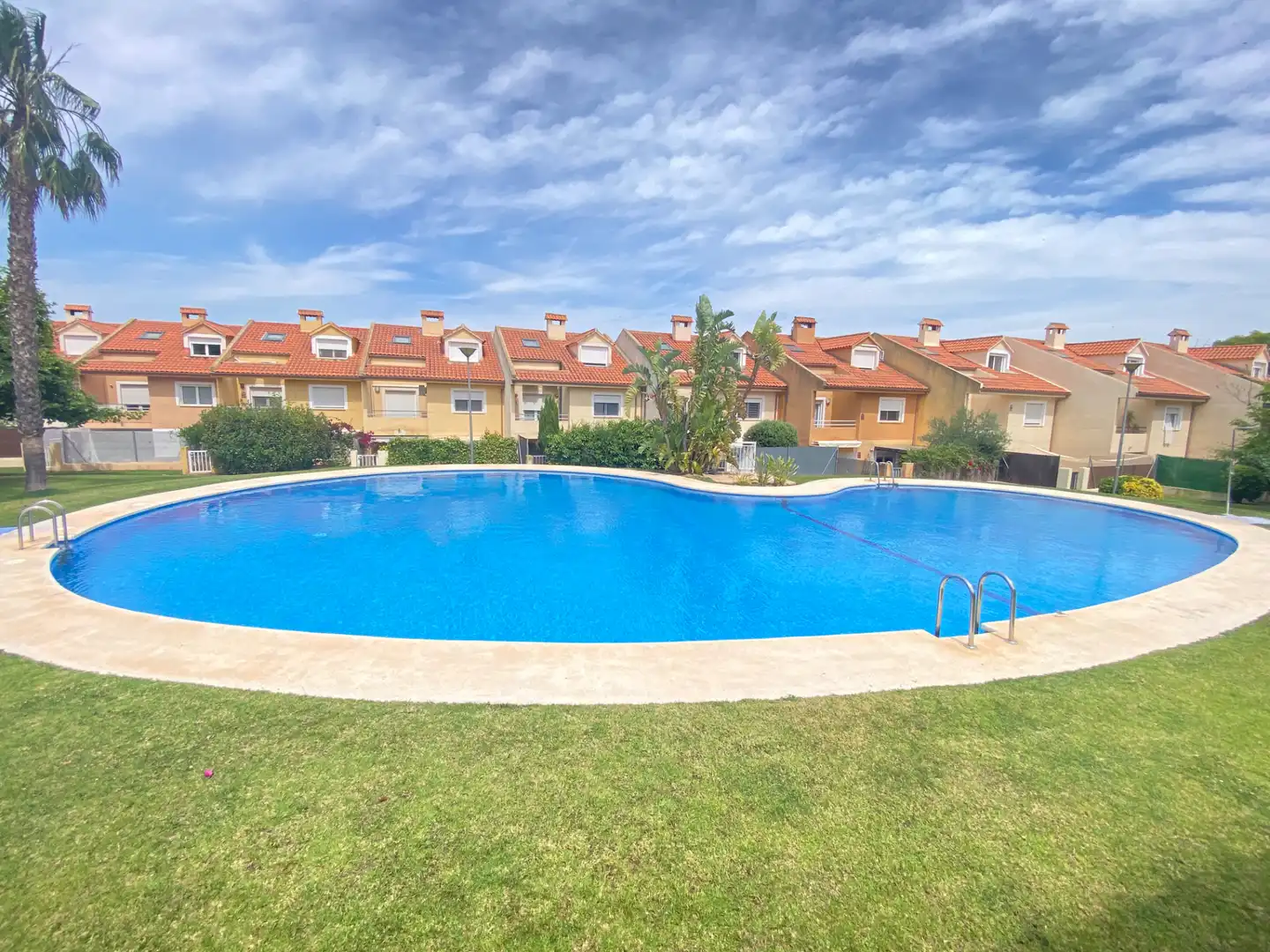 Swimming pool of Detached homes for rent in Bétera  with Heating, Furnished and Oven