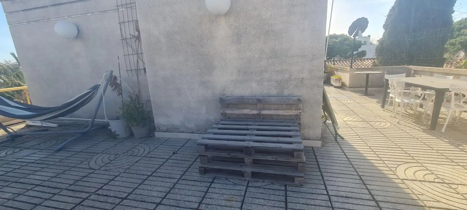 Balcony of Duplexes for sale in Sitges  with Air Conditioner, Heating and Storage room