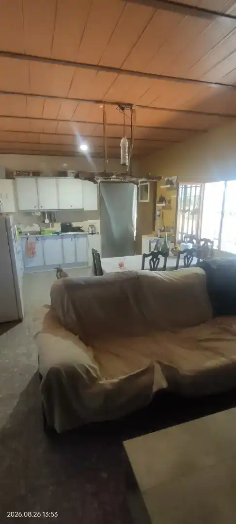 Sala d'estar de Finca rústica en venda en Santa Cruz de Mudela amb Jardí privat, Traster i Piscina