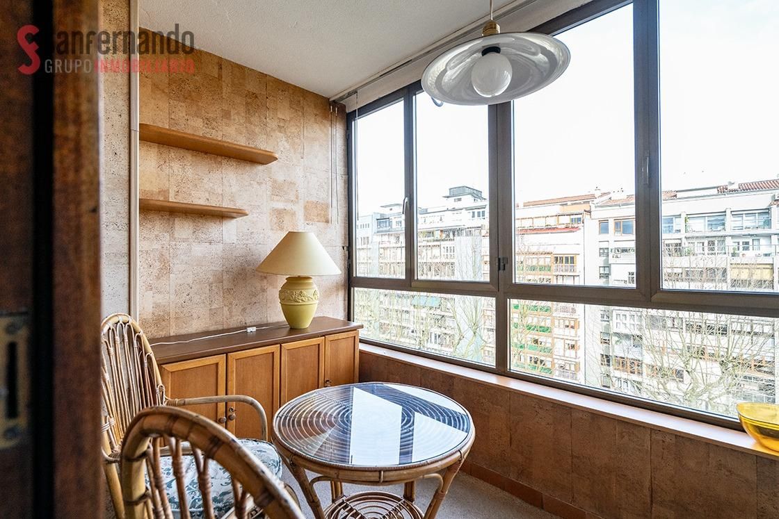 Bedroom of Flat for sale in Santander  with Heating, Parquet flooring and Storage room