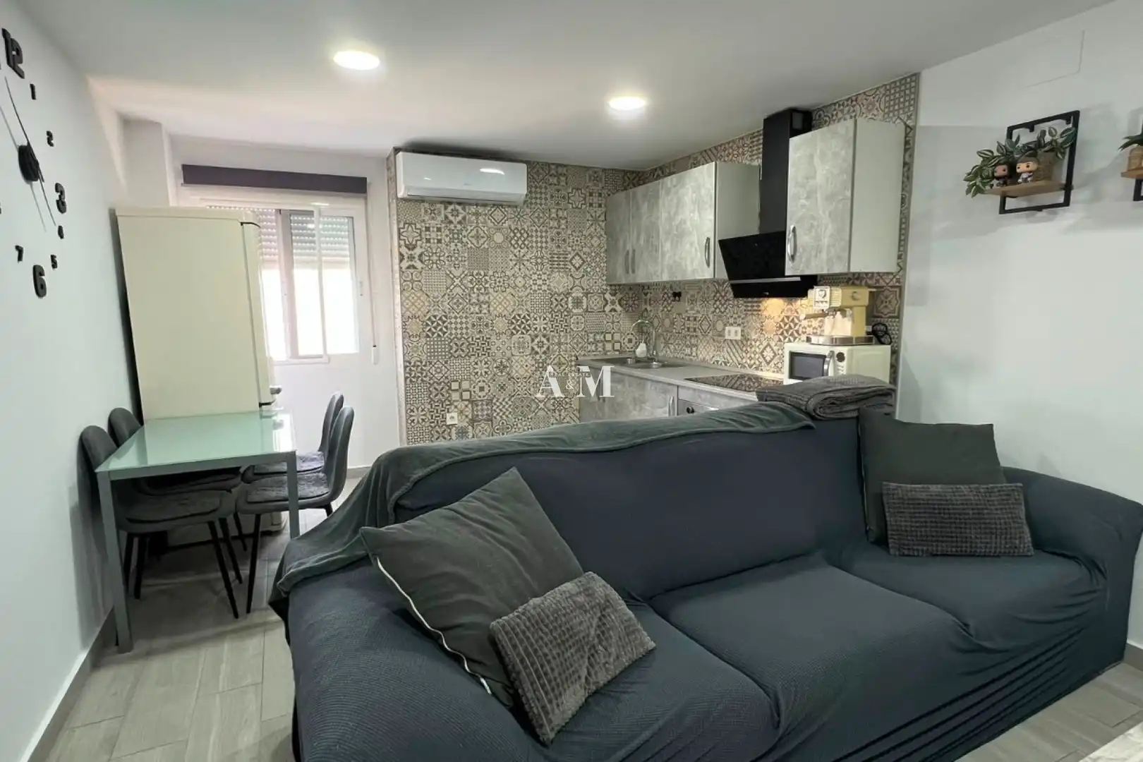 Küche von Wohnung zur Miete in San Pedro del Pinatar mit Klimaanlage, Heizung und Möbliert