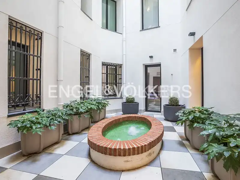 Terrace of Flat for rent in Madrid  with Air Conditioner, Heating and Swimming Pool