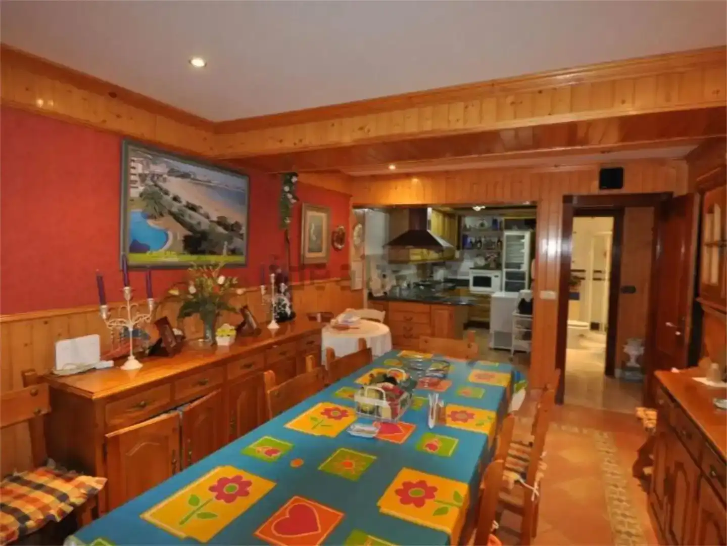 Esszimmer von Wohnung zum Verkauf in Castro-Urdiales mit Privatgarten, Schwimmbad und Möbliert