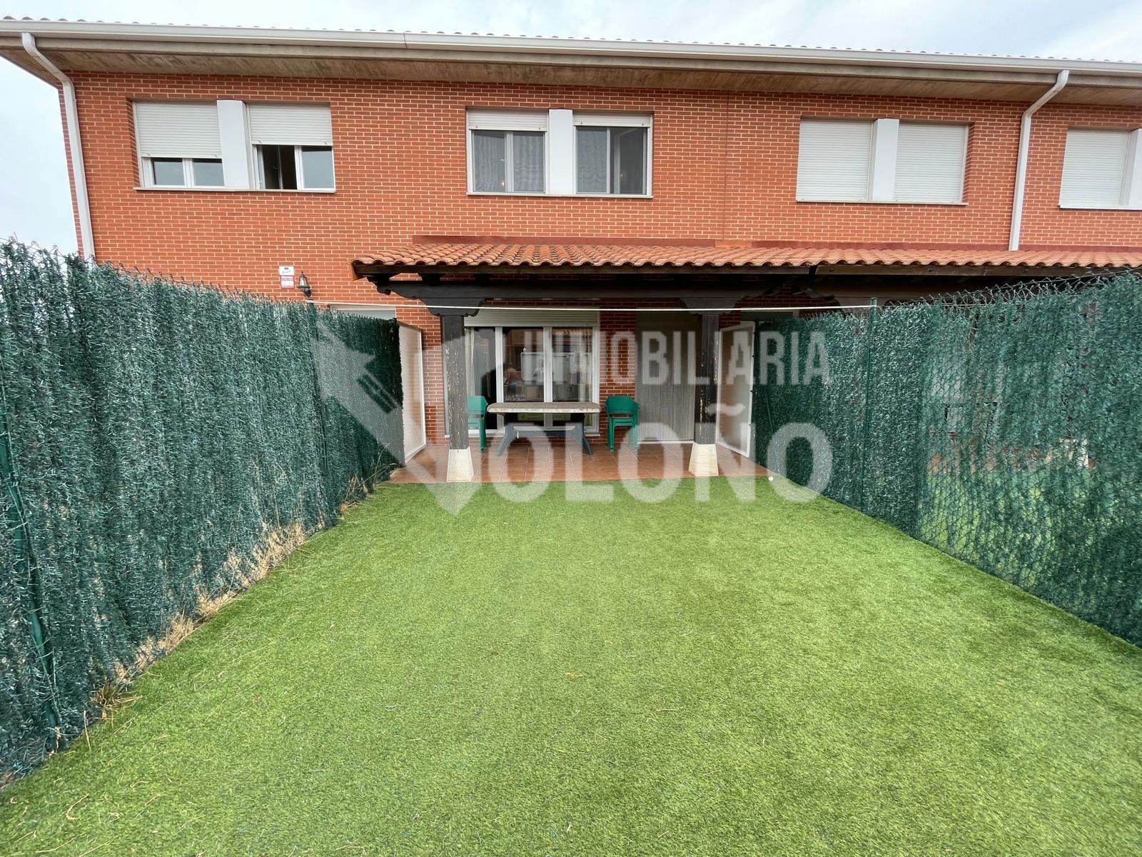 Terrace of Single-family semi-detached for sale in Leiva  with Heating, Private garden and Parquet flooring