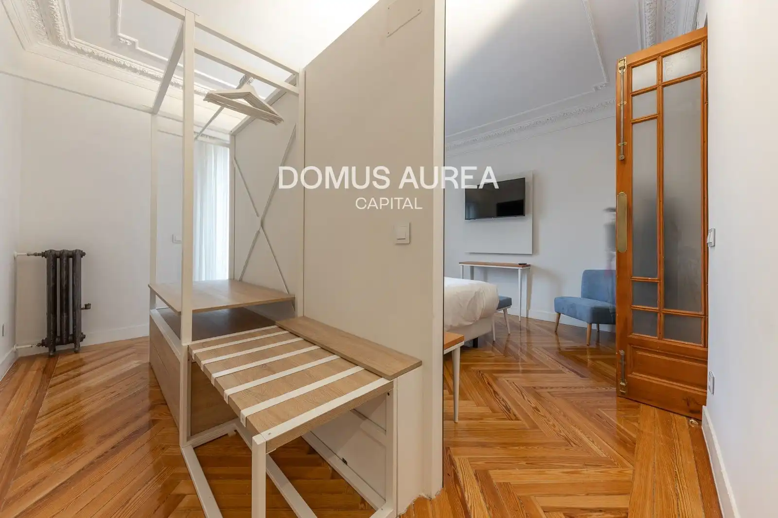 Habitación de Ático de alquiler en Madrid con Aire acondicionado, Calefacción y Terraza
