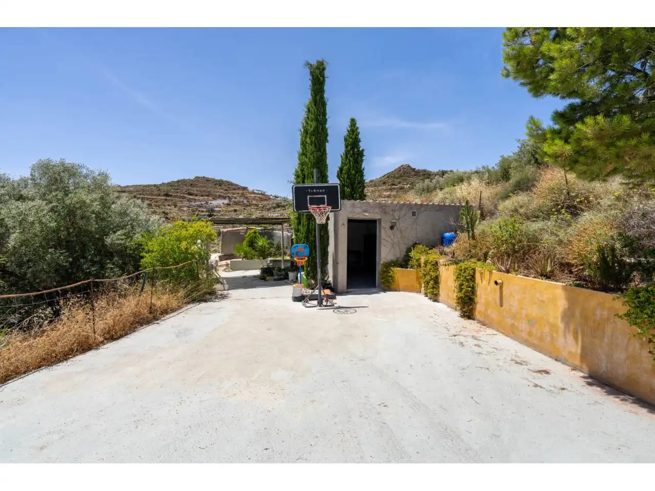 Vista exterior de Finca rústica en venta en Felix con Jardín privado, Terraza y Amueblado