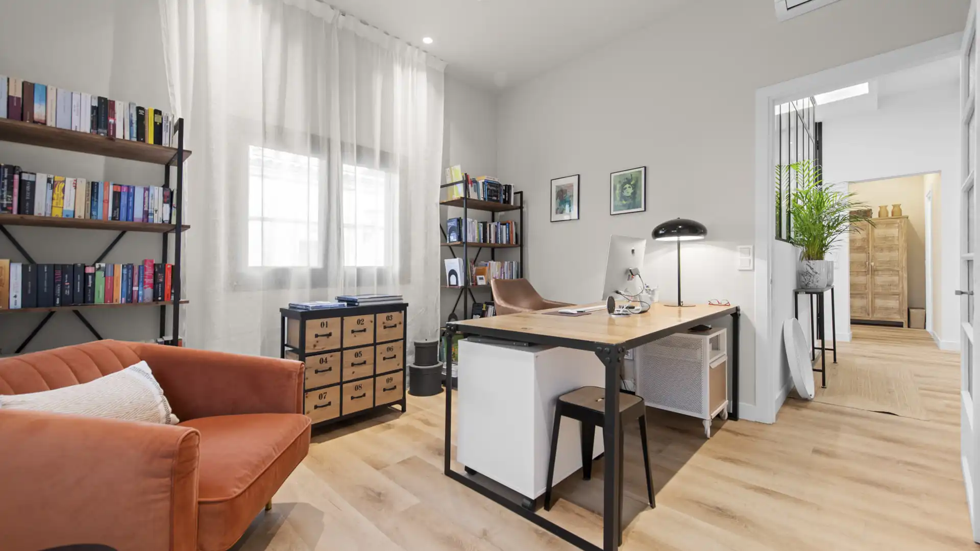 Schlafzimmer von Haus oder Chalet zum Verkauf in  Palma de Mallorca mit Klimaanlage, Heizung und Terrasse