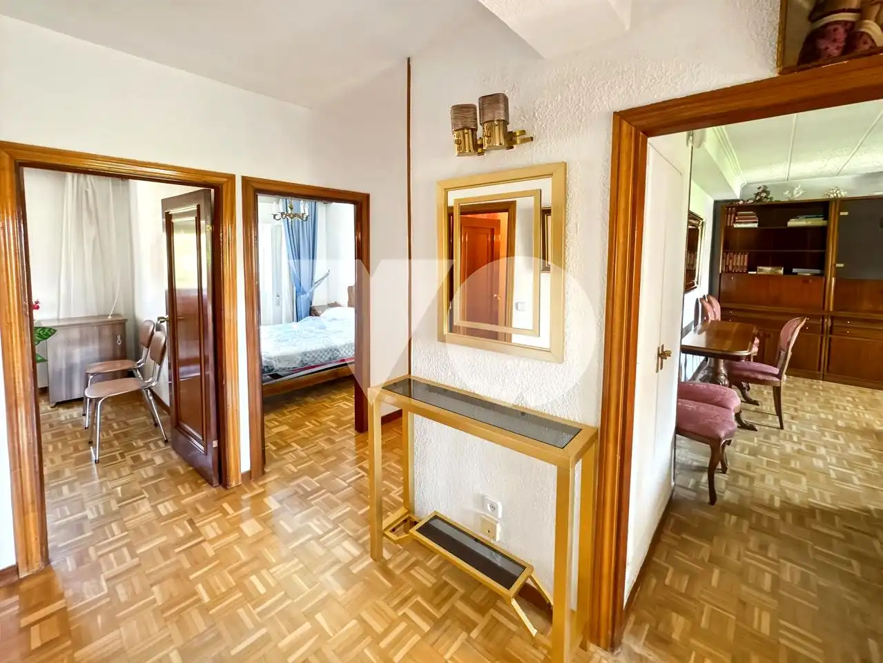 Schlafzimmer von Wohnung zum Verkauf in Madrid mit Klimaanlage, Heizung und Parkett