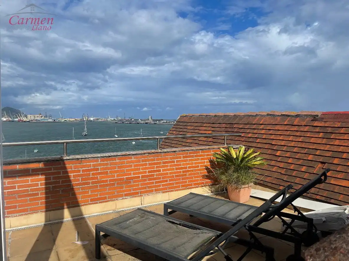 Terraza de Dúplex en venta en Getxo  con Calefacción, Terraza y Trastero