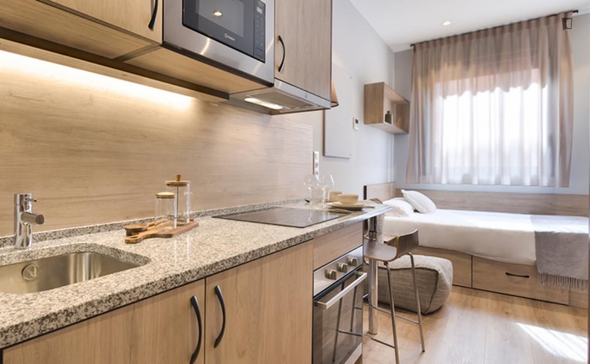 Cocina de Piso de alquiler en Bilbao  con Amueblado