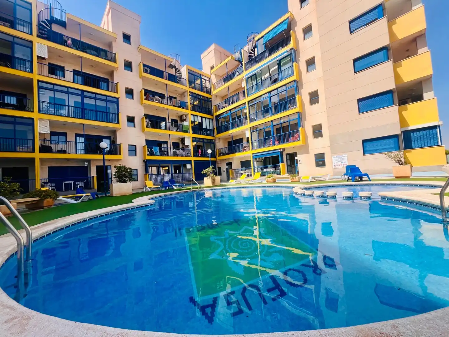 Swimming pool of Attic for sale in La Manga del Mar Menor  with Air Conditioner, Heating and Terrace