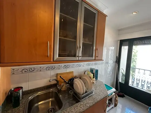 Cuina de Àtic en venda en Vilagarcía de Arousa amb Calefacció, Parquet i Terrassa