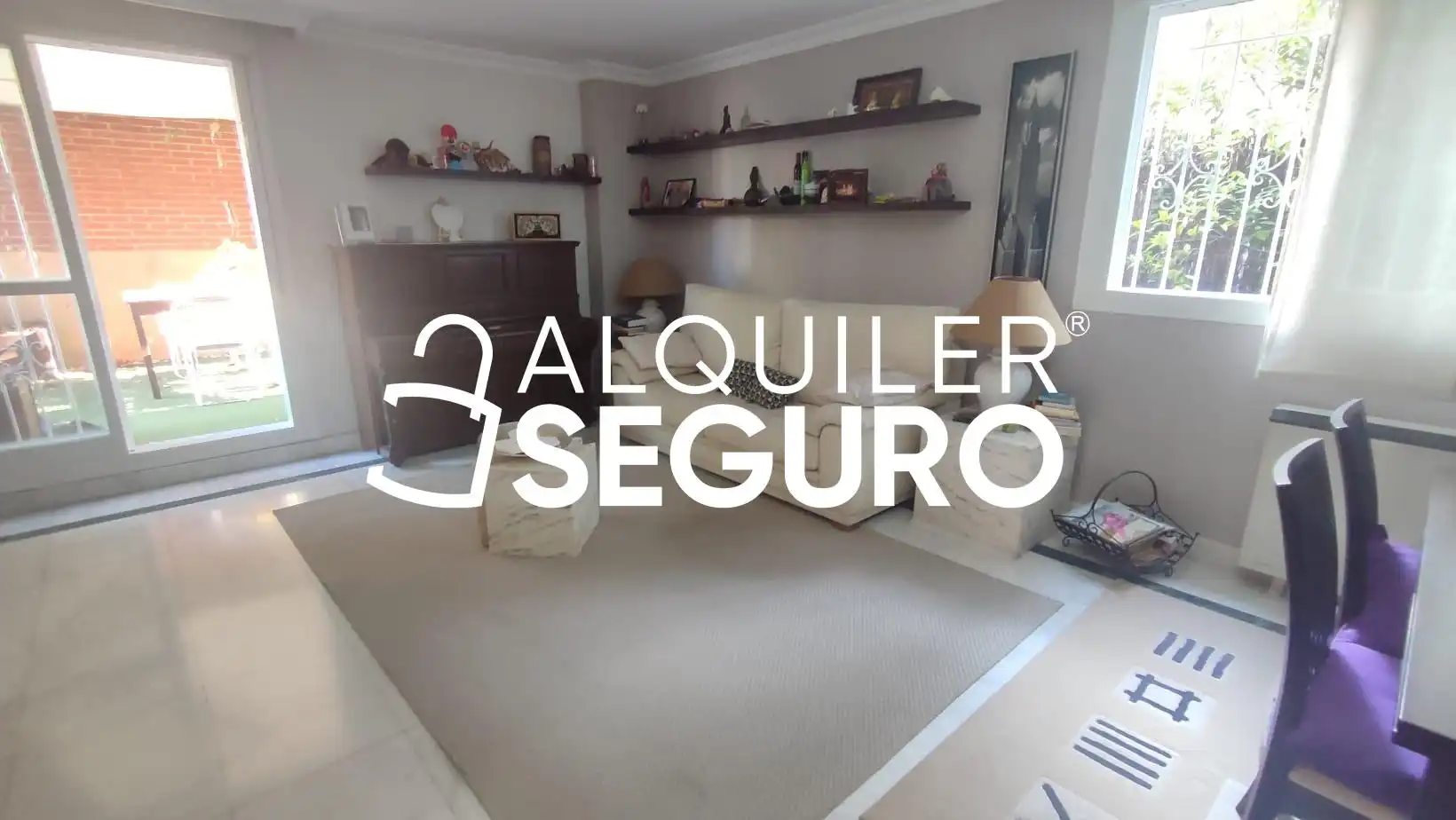 Sala de estar de Casa o chalet de alquiler en Madrid con Aire acondicionado y Calefacción