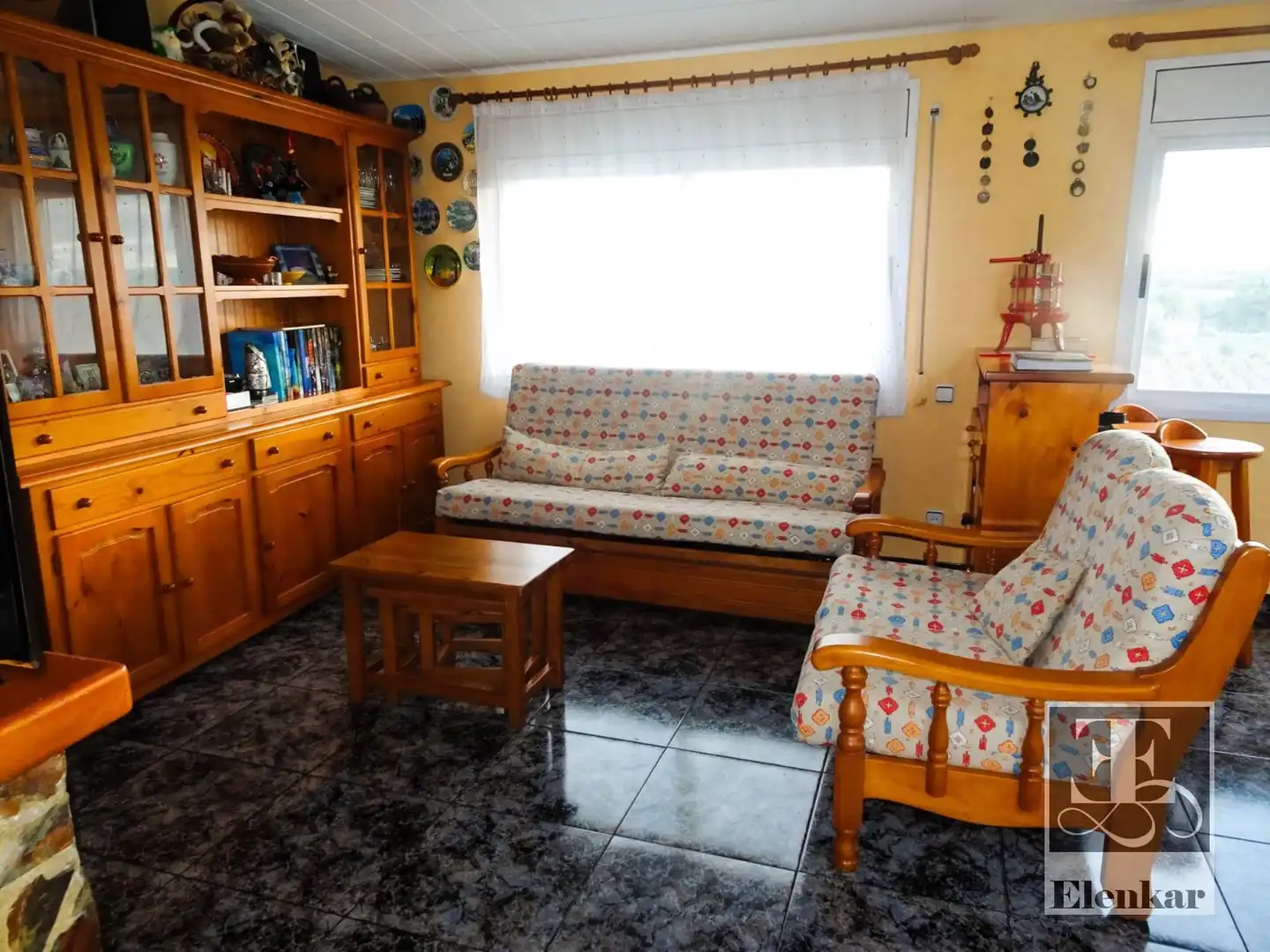 Sala d'estar de Casa o xalet en venda en Castellví de la Marca amb Aire condicionat, Calefacció i Jardí privat