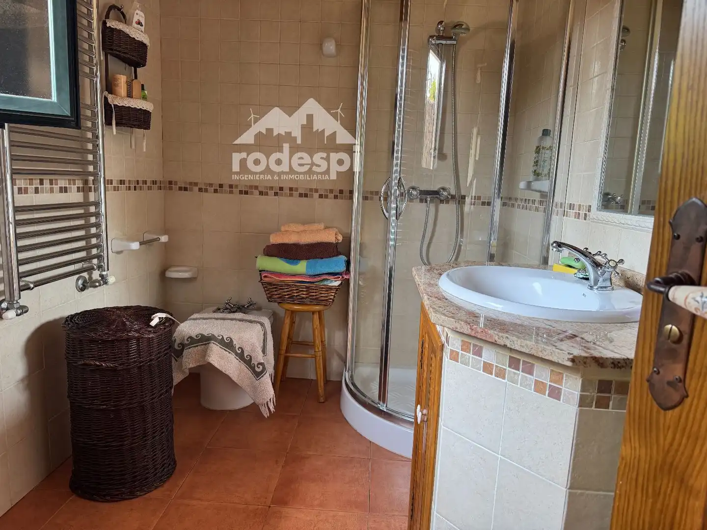 Baño de Casa o chalet en venta en As Neves   con Calefacción, Trastero y Piscina
