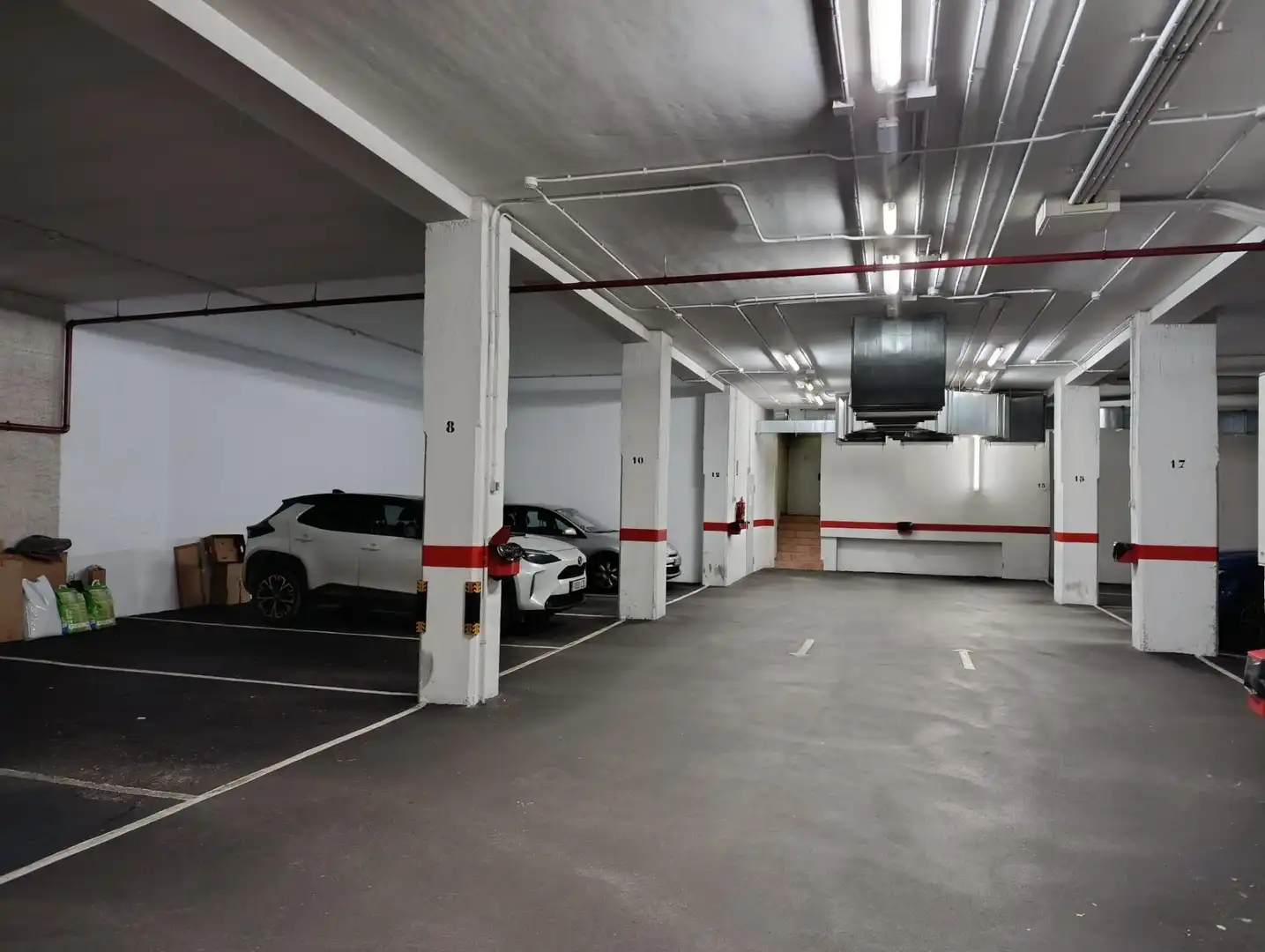Parking of Apartments for sale in Avilés  with Heating, Parquet flooring and Storage room