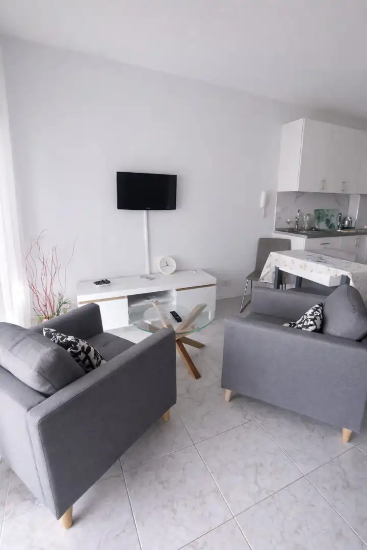 Living room of Apartments for rent in Puerto de la Cruz  with Terrace, Furnished and Oven