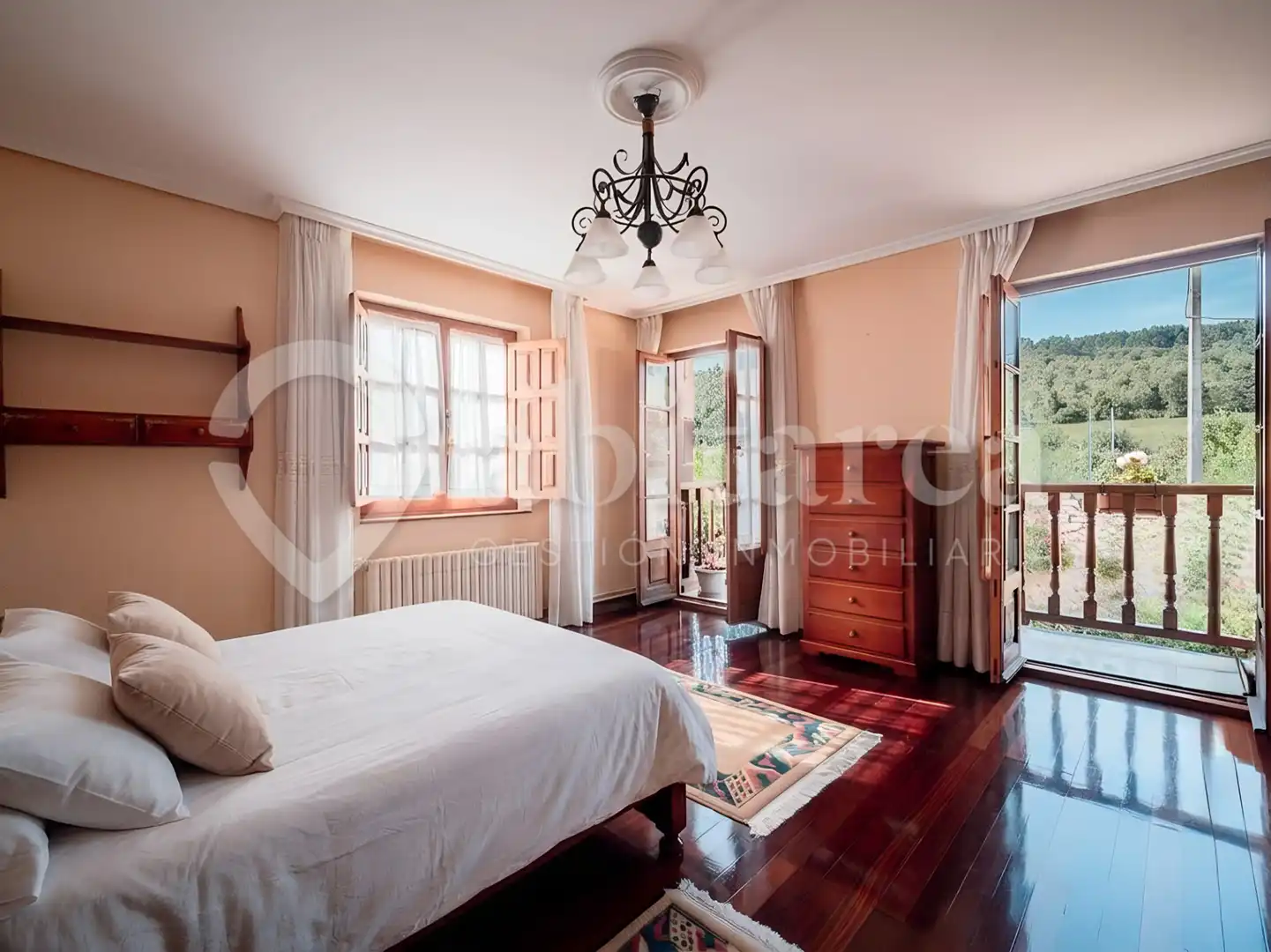 Bedroom of Country homes for sale in Camargo  with Heating, Private garden and Parquet flooring
